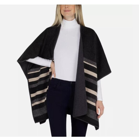 Ike Beha Accessories - Ike Behar Women's Reversible Fashion Wrap One Size